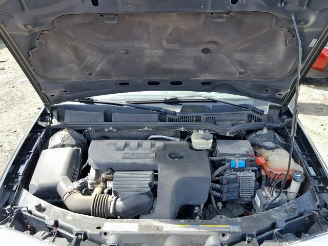 1G8AL55F17Z129399 - 2007 SATURN ION LEVEL BLACK photo 7