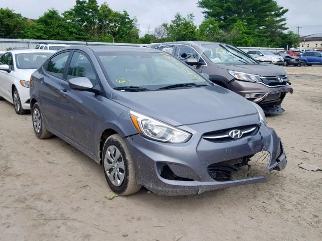 KMHCT4AE7HU289481 - 2017 HYUNDAI ACCENT SE GRAY photo 1