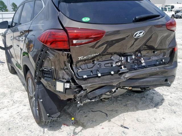 KM8J33AL4KU947426 - 2019 HYUNDAI TUCSON LIM BROWN photo 9