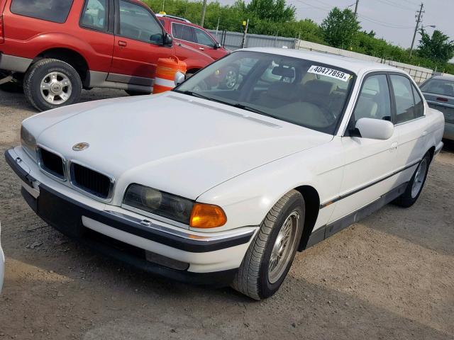 WBAGF6322SDH08307 - 1995 BMW 740 I AUTO WHITE photo 2