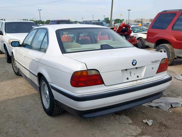 WBAGF6322SDH08307 - 1995 BMW 740 I AUTO WHITE photo 3