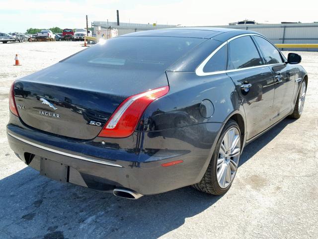 SAJWA2GB1BLV22049 - 2011 JAGUAR XJL BLACK photo 4