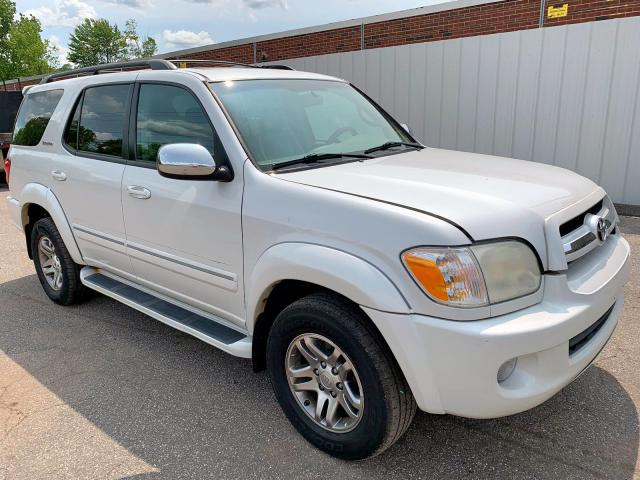 5TDBT48AX7S286547 - 2007 TOYOTA SEQUOIA LI WHITE photo 1