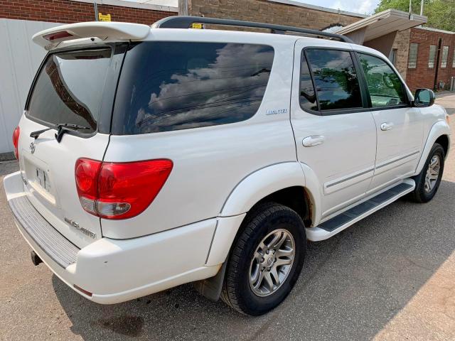 5TDBT48AX7S286547 - 2007 TOYOTA SEQUOIA LI WHITE photo 5