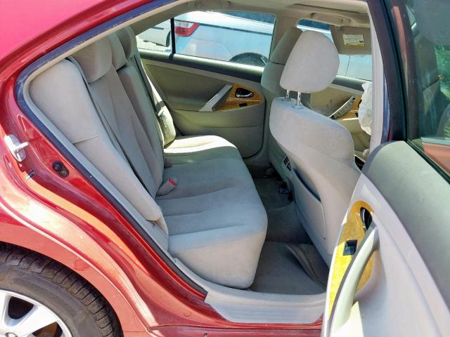 JTNBE46K173032521 - 2007 TOYOTA CAMRY NEW RED photo 6