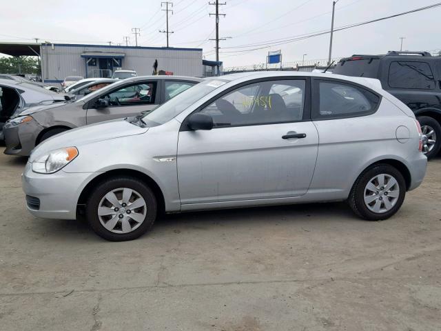 KMHCM3AC0BU189073 - 2011 HYUNDAI ACCENT GL SILVER photo 9