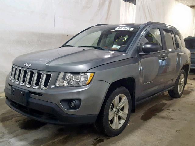 1J4NF1FB2BD215324 - 2011 JEEP COMPASS SP Сұр фото 2