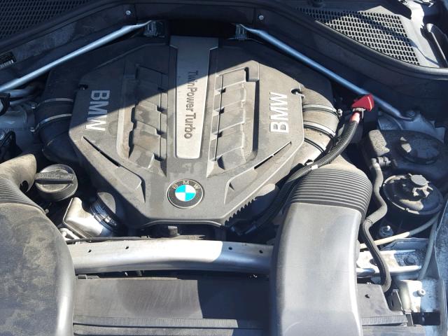 5UXFG8C5XDL591937 - 2013 BMW X6 XDRIVE5 WHITE photo 7
