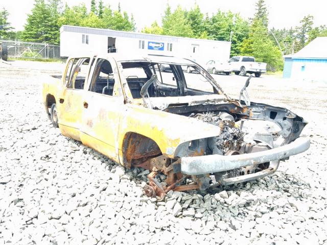 1D7HG38N73S273225 - 2003 DODGE DAKOTA QUA SILVER photo 1