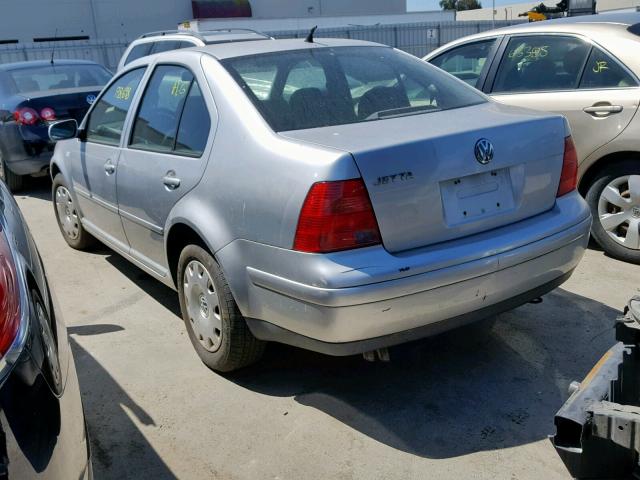 3VWRC29M9YM167382 - 2000 VOLKSWAGEN JETTA GL SILVER photo 3