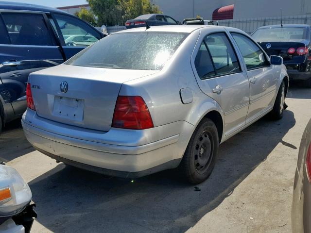 3VWRC29M9YM167382 - 2000 VOLKSWAGEN JETTA GL SILVER photo 4