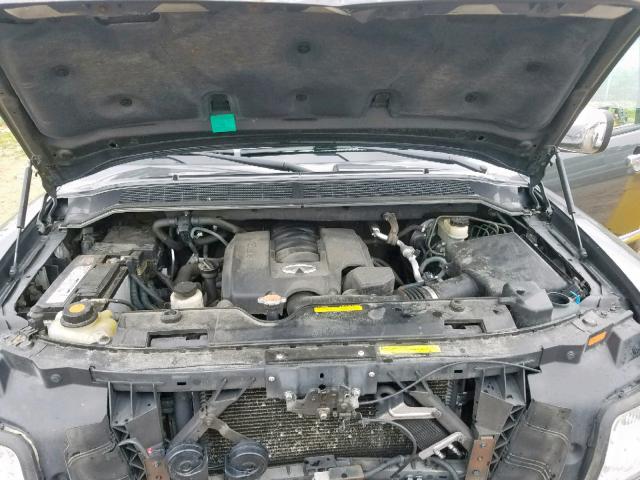 5N3AA08C56N810061 - 2006 INFINITI QX56 GRAY photo 7