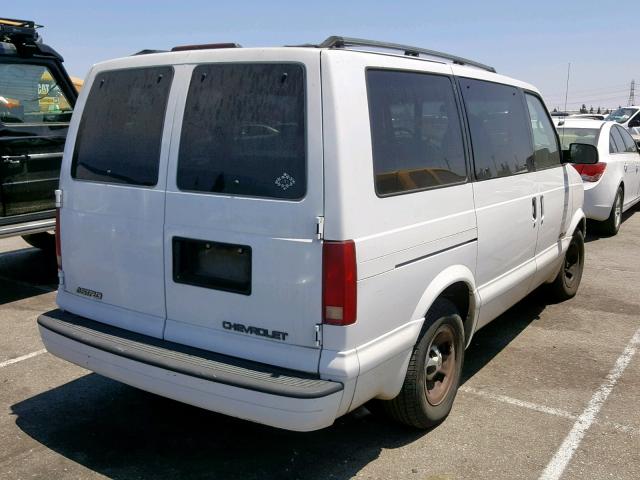 1GNDM19W5YB107622 - 2000 CHEVROLET ASTRO WHITE photo 4