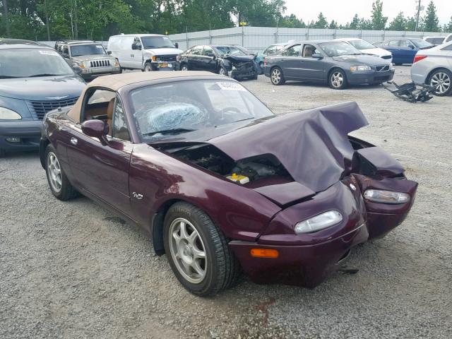 JM1NA3539S0608352 - 1995 MAZDA MX-5 MIATA MAROON photo 1