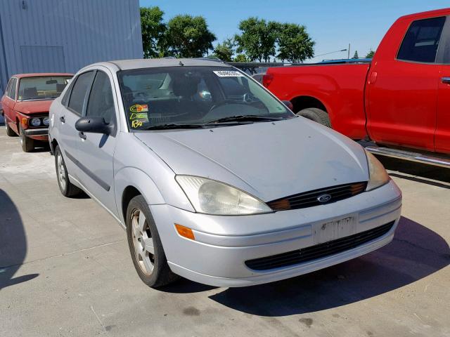 1FAFP33P92W213728 - 2002 FORD FOCUS LX SILVER photo 1