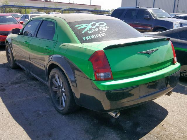 2C3KA43R17H839950 - 2007 CHRYSLER 300 GREEN photo 3