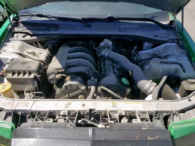 2C3KA43R17H839950 - 2007 CHRYSLER 300 GREEN photo 7