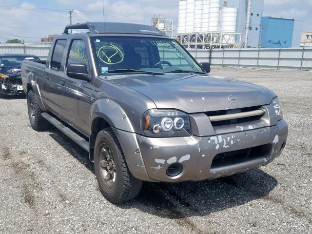 1N6ED29X14C447427 - 2004 NISSAN FRONTIER C GRAY photo 1