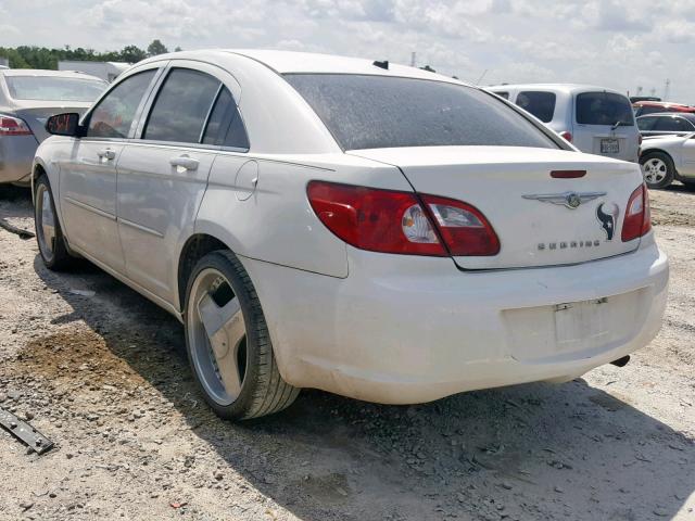 1C3LC46B29N533721 - 2009 CHRYSLER SEBRING LX WHITE photo 3