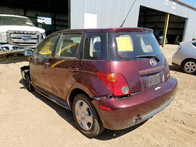 JTKKT624X50098926 - 2005 TOYOTA SCION XA MAROON photo 3