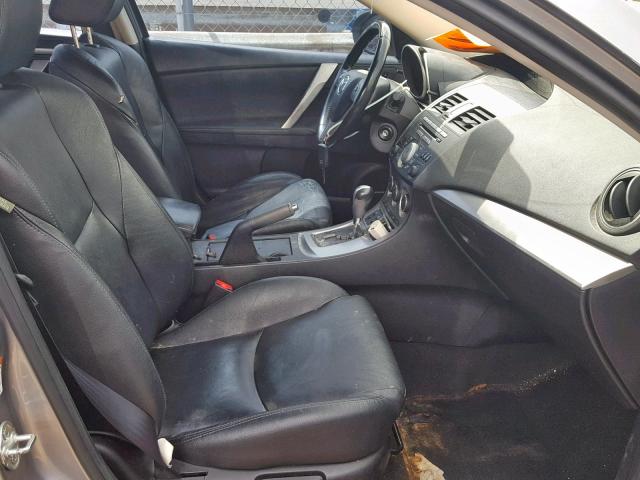 JM1BL1H54A1166605 - 2010 MAZDA 3 S SILVER photo 5