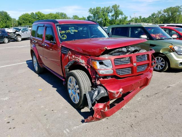 1D8GU58638W102346 - 2008 DODGE NITRO R/T RED photo 1