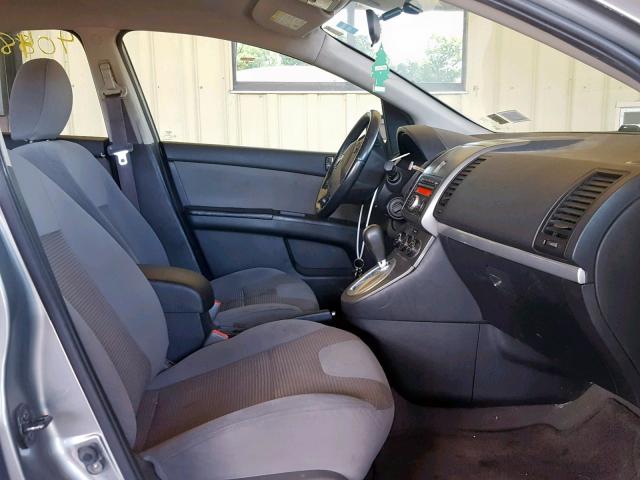 3N1AB6AP5BL640159 - 2011 NISSAN SENTRA 2.0 GRAY photo 5