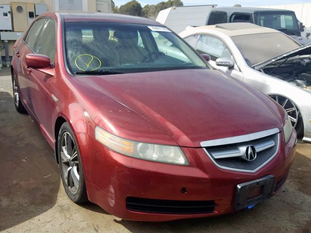 19UUA66226A010608 - 2006 ACURA 3.2TL RED photo 1