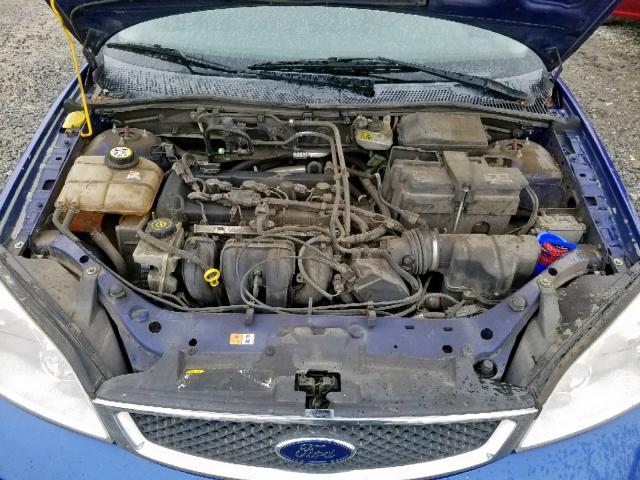 1FAFP37N16W169481 - 2006 FORD FOCUS ZX5 BLUE photo 7