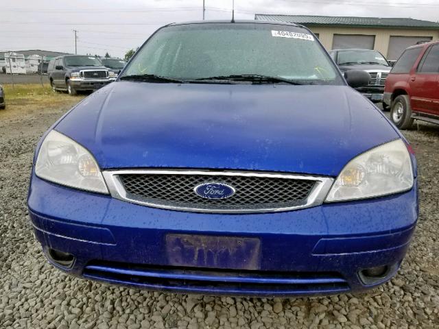 1FAFP37N16W169481 - 2006 FORD FOCUS ZX5 BLUE photo 9