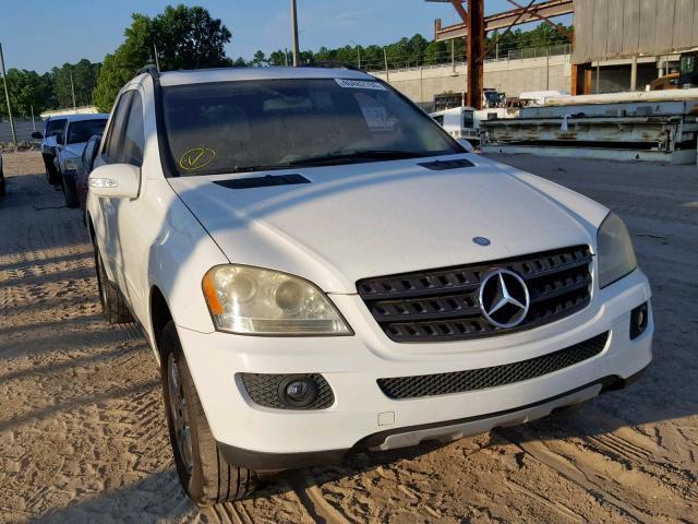 4JGBB86E56A029948 - 2006 MERCEDES-BENZ ML 350 WHITE photo 1