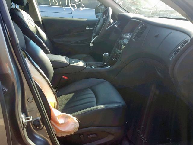 JN1AJ0HR2CM452956 - 2012 INFINITI EX35 BASE GRAY photo 5