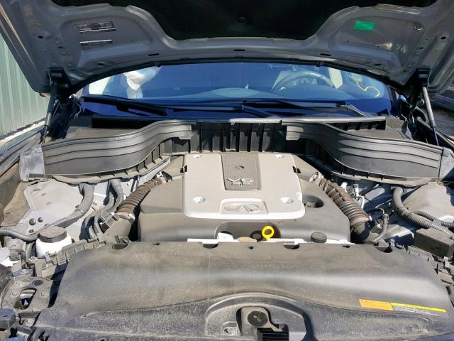 JN1AJ0HR2CM452956 - 2012 INFINITI EX35 BASE GRAY photo 7