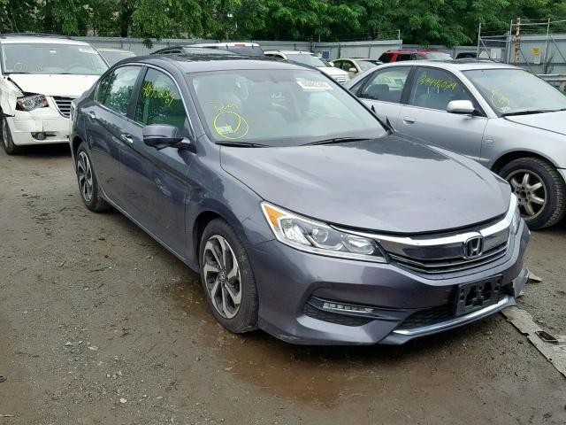 1HGCR2F8XGA088962 - 2016 HONDA ACCORD EXL GRAY photo 1