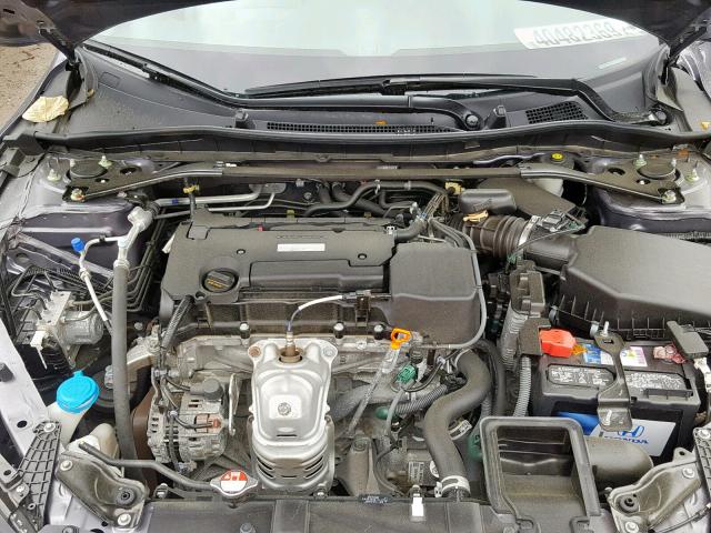 1HGCR2F8XGA088962 - 2016 HONDA ACCORD EXL GRAY photo 7