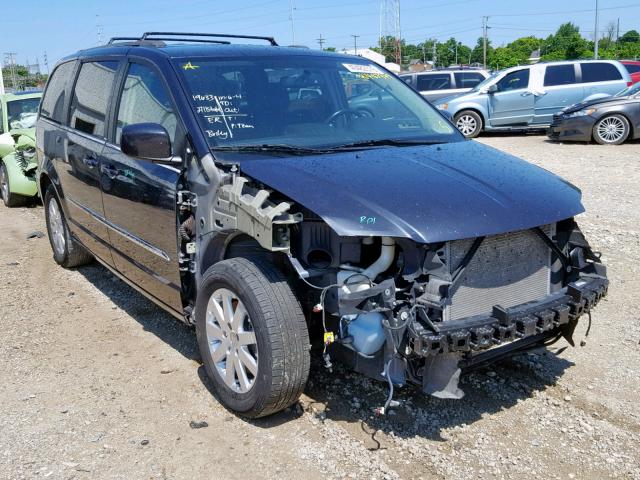 2C4RC1BG3DR604846 - 2013 CHRYSLER TOWN & COU BLUE photo 1