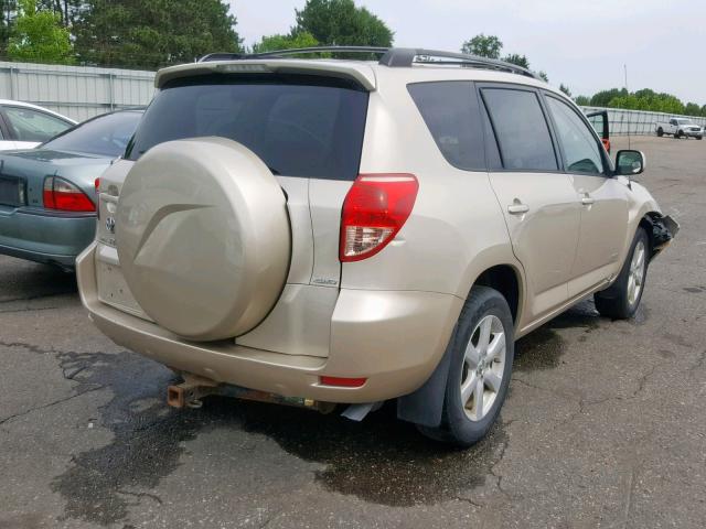 JTMBK31V265004058 - 2006 TOYOTA RAV4 LIMIT TAN photo 4