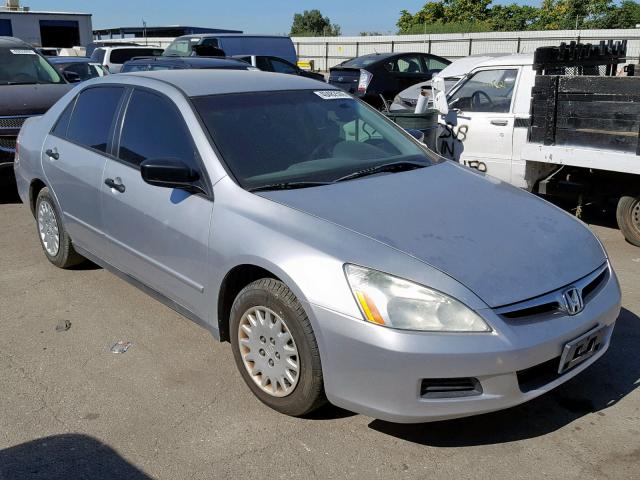 1HGCM56187A221592 - 2007 HONDA ACCORD VAL SILVER photo 1