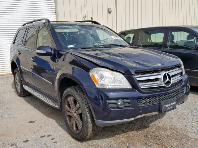 4JGBF71E38A411260 - 2008 MERCEDES-BENZ GL 450 4MA BLACK photo 1