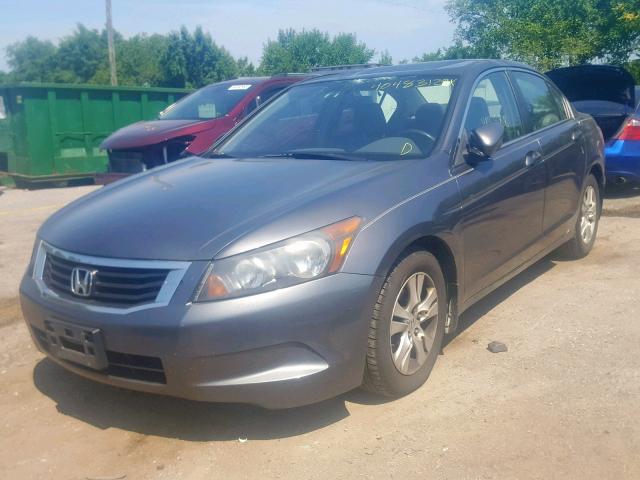 1HGCP26429A146696 - 2009 HONDA ACCORD LXP GRAY photo 2