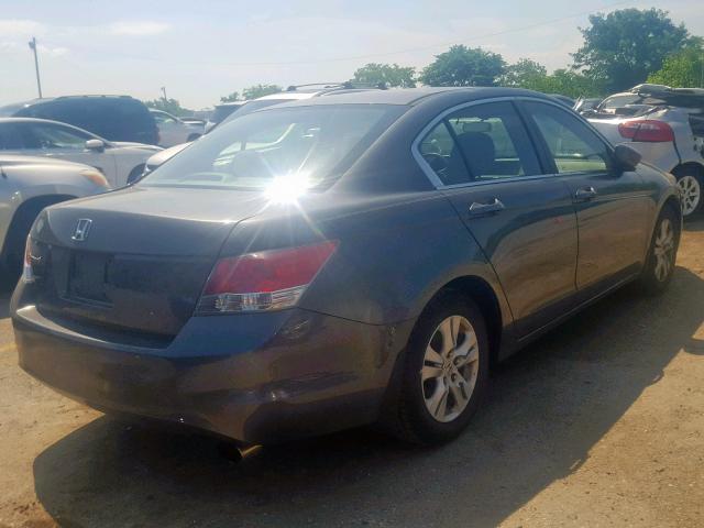 1HGCP26429A146696 - 2009 HONDA ACCORD LXP GRAY photo 4