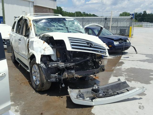 5N3AA08A37N801522 - 2007 INFINITI QX56 WHITE photo 1