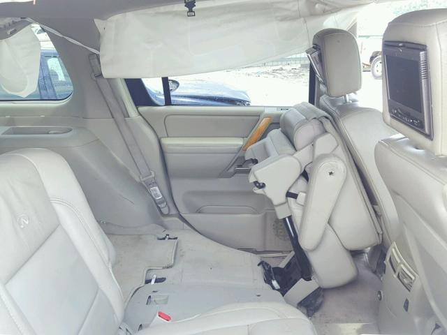 5N3AA08A37N801522 - 2007 INFINITI QX56 WHITE photo 6