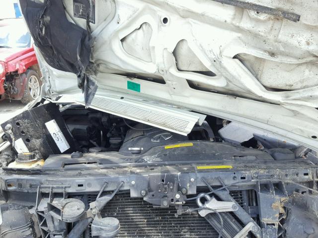 5N3AA08A37N801522 - 2007 INFINITI QX56 WHITE photo 7