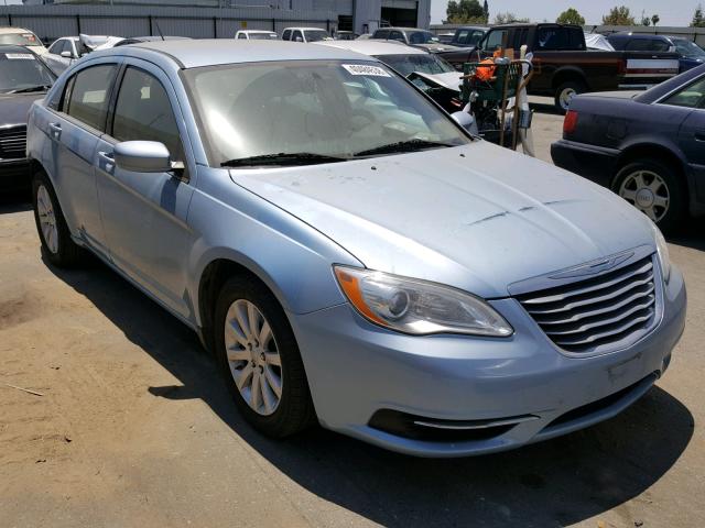 1C3CCBBB4CN170579 - 2012 CHRYSLER 200 TOURIN BLUE photo 1