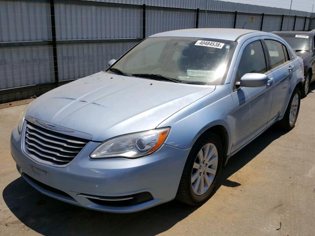 1C3CCBBB4CN170579 - 2012 CHRYSLER 200 TOURIN BLUE photo 2