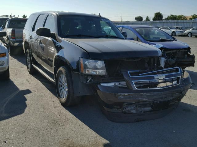 1GNFK13589R150374 - 2009 CHEVROLET TAHOE HYBR BLACK photo 1