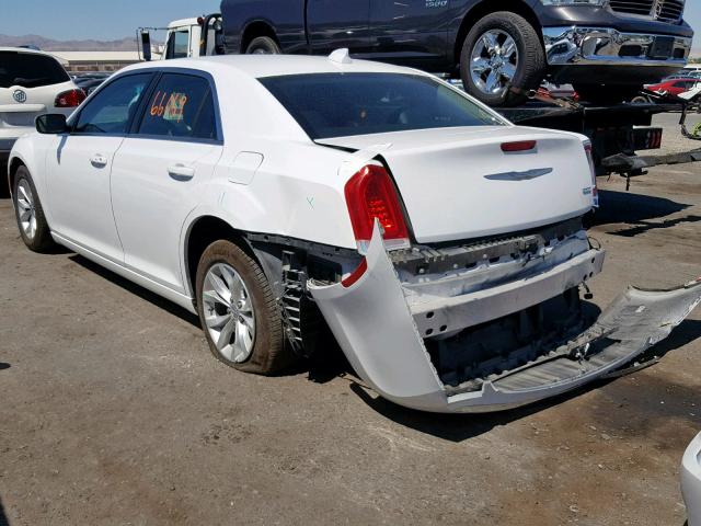 2C3CCAAG5FH864265 - 2015 CHRYSLER 300 LIMITE WHITE photo 3