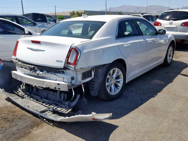 2C3CCAAG5FH864265 - 2015 CHRYSLER 300 LIMITE WHITE photo 4