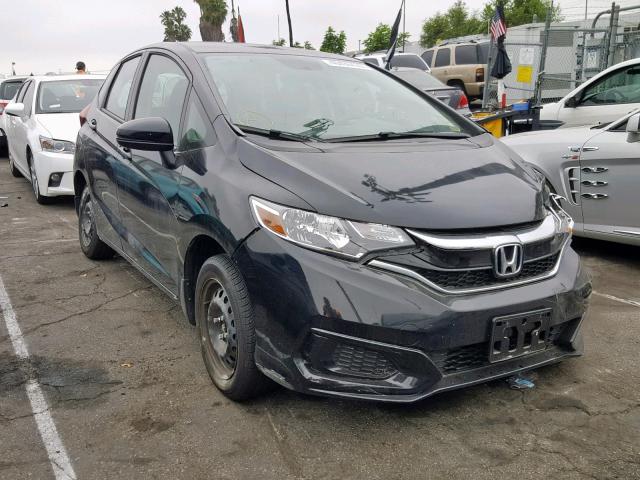 3HGGK5H48KM705496 - 2019 HONDA FIT LX BLACK photo 1